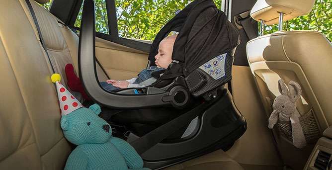 Como escoger la silla de coche para tu bebe